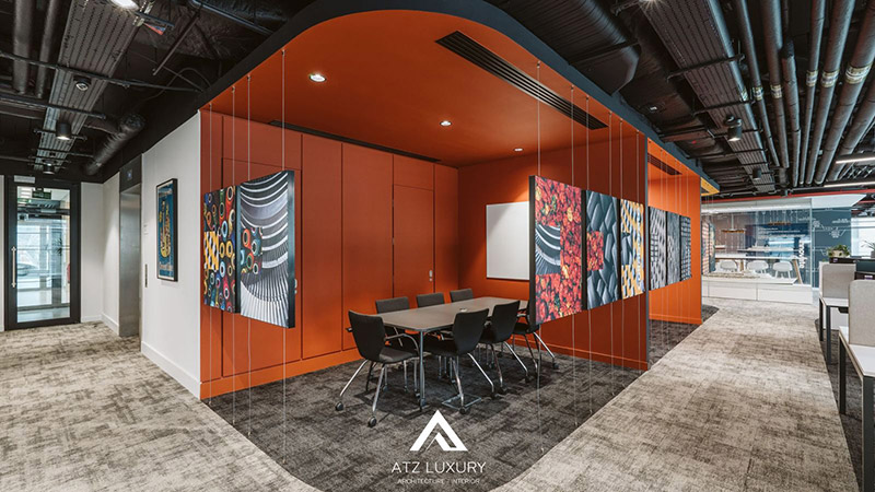 logistics office interior design