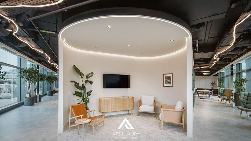 logistics office interior design