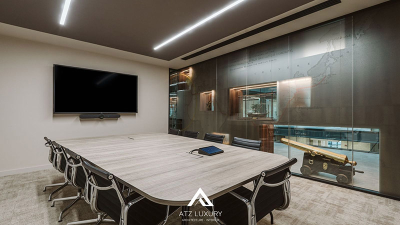 logistics office interior design