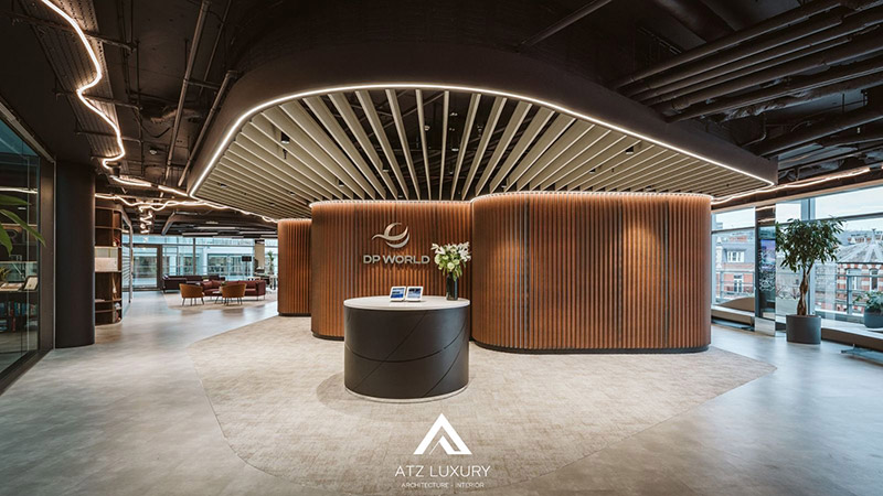 logistics office interior design