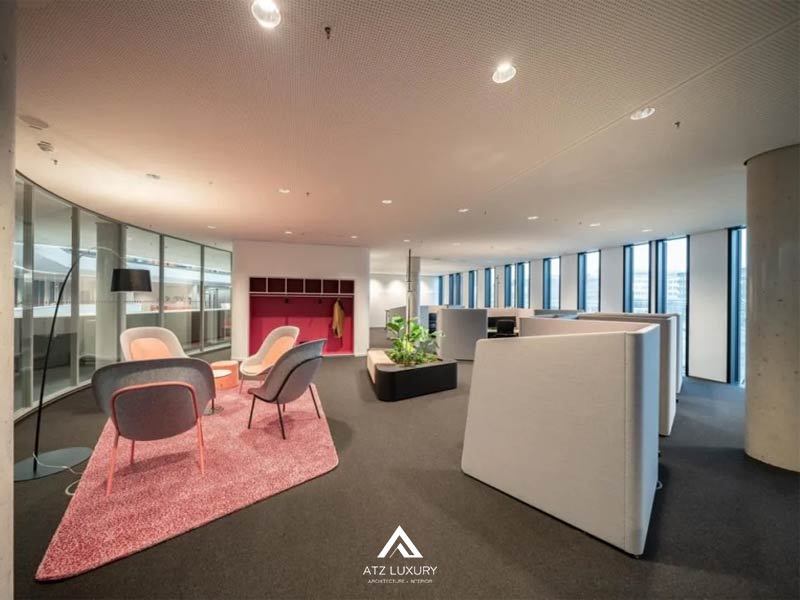 mau sac trong thiet ke van phong 8