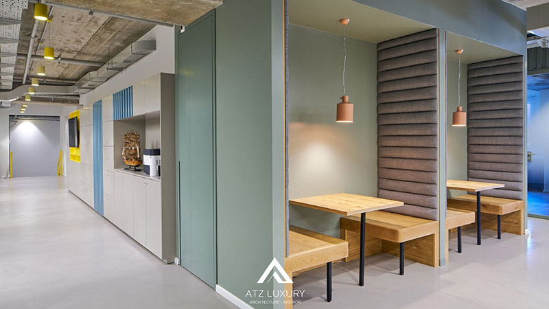 mẫu thiết kế văn phòng logistics