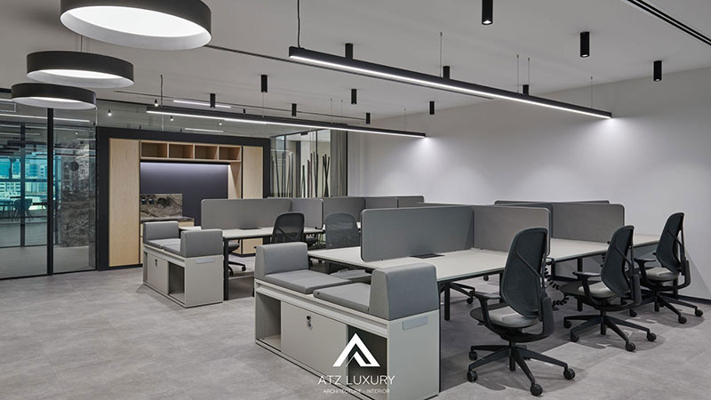 modern logistics office