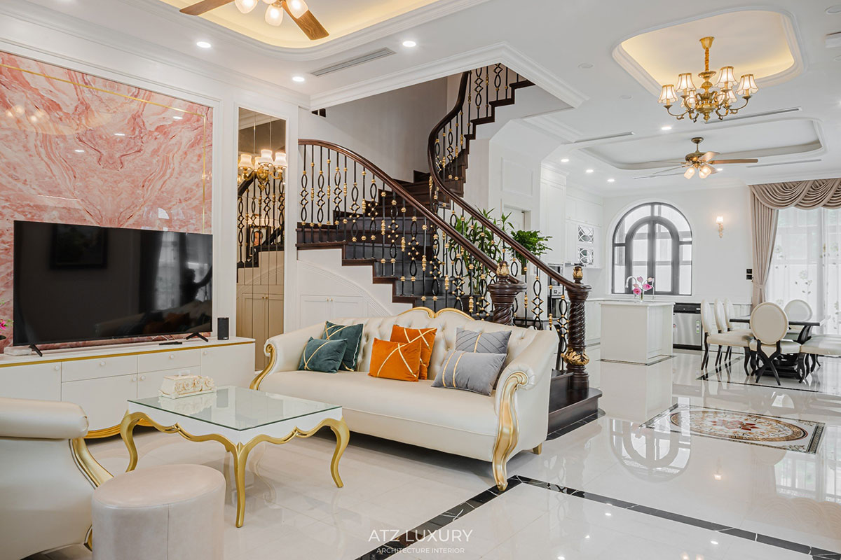 Thiết kế nội thất biệt thự khu Ngọc Trai Vinhomes Ocean Park