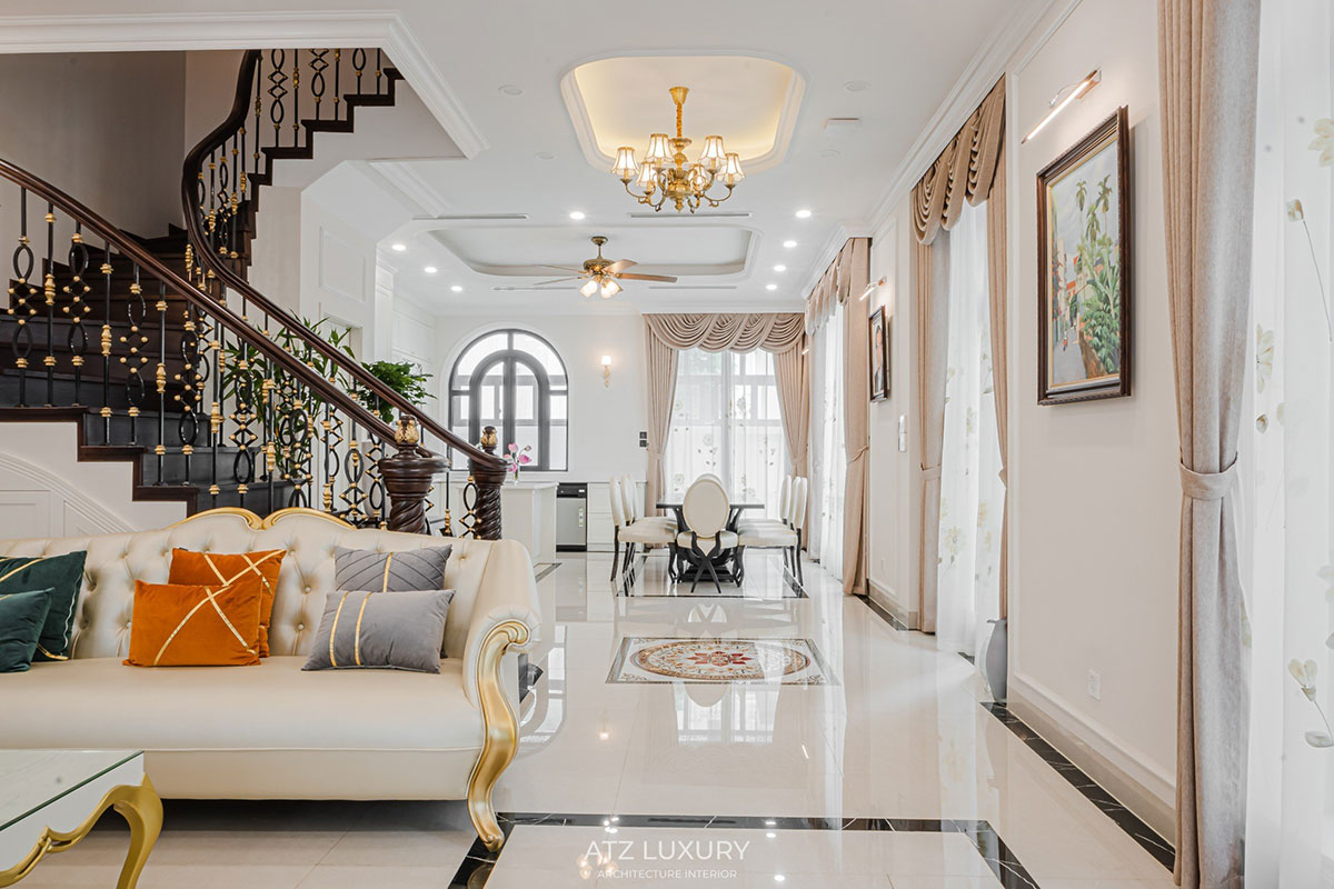 Thiết kế nội thất biệt thự khu Ngọc Trai Vinhomes Ocean Park