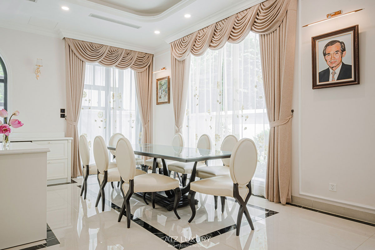 Thiết kế nội thất biệt thự khu Ngọc Trai Vinhomes Ocean Park