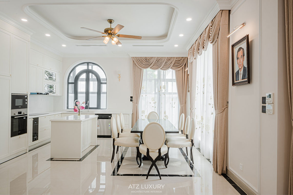 Thiết kế nội thất biệt thự khu Ngọc Trai Vinhomes Ocean Park
