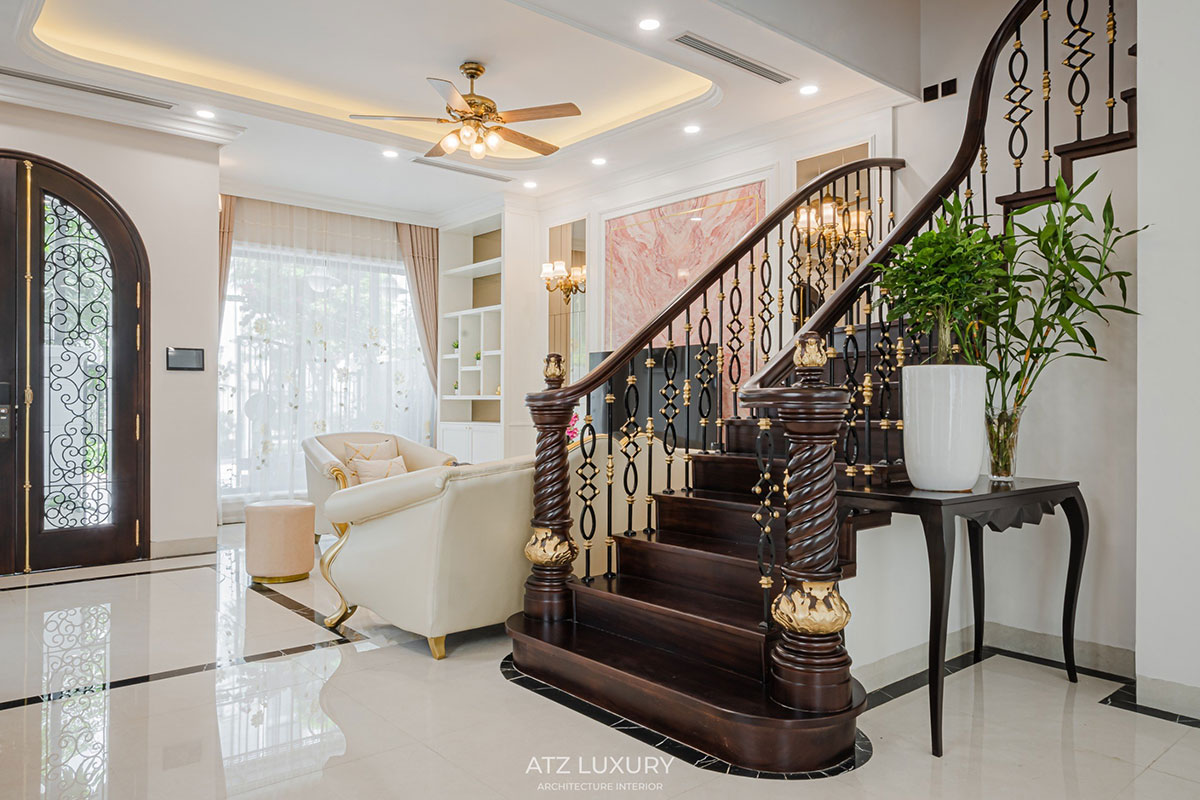 Thiết kế nội thất biệt thự khu Ngọc Trai Vinhomes Ocean Park