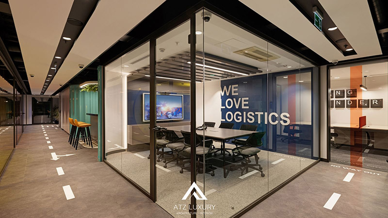 thiết kế văn phòng logistics
