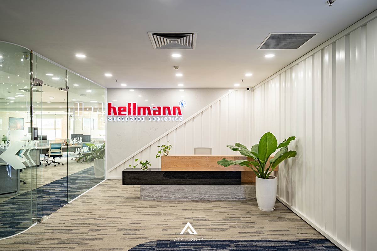 Thiết kế văn phòng công ty Logistics Hellmann Việt Nam
