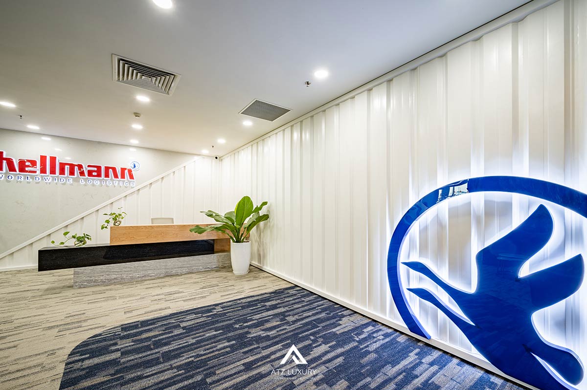 Thiết kế văn phòng công ty Logistics Hellmann Việt Nam