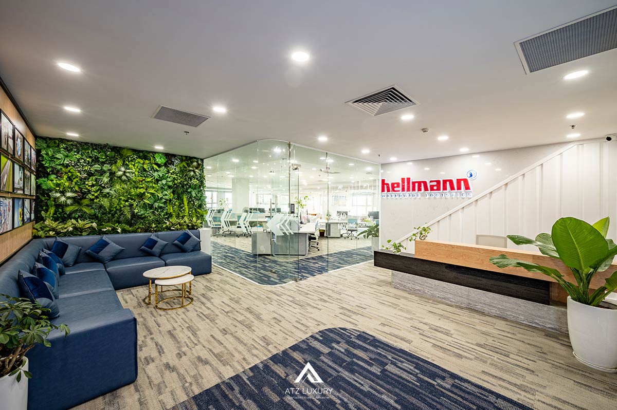 Thiết kế văn phòng công ty Logistics Hellmann Việt Nam