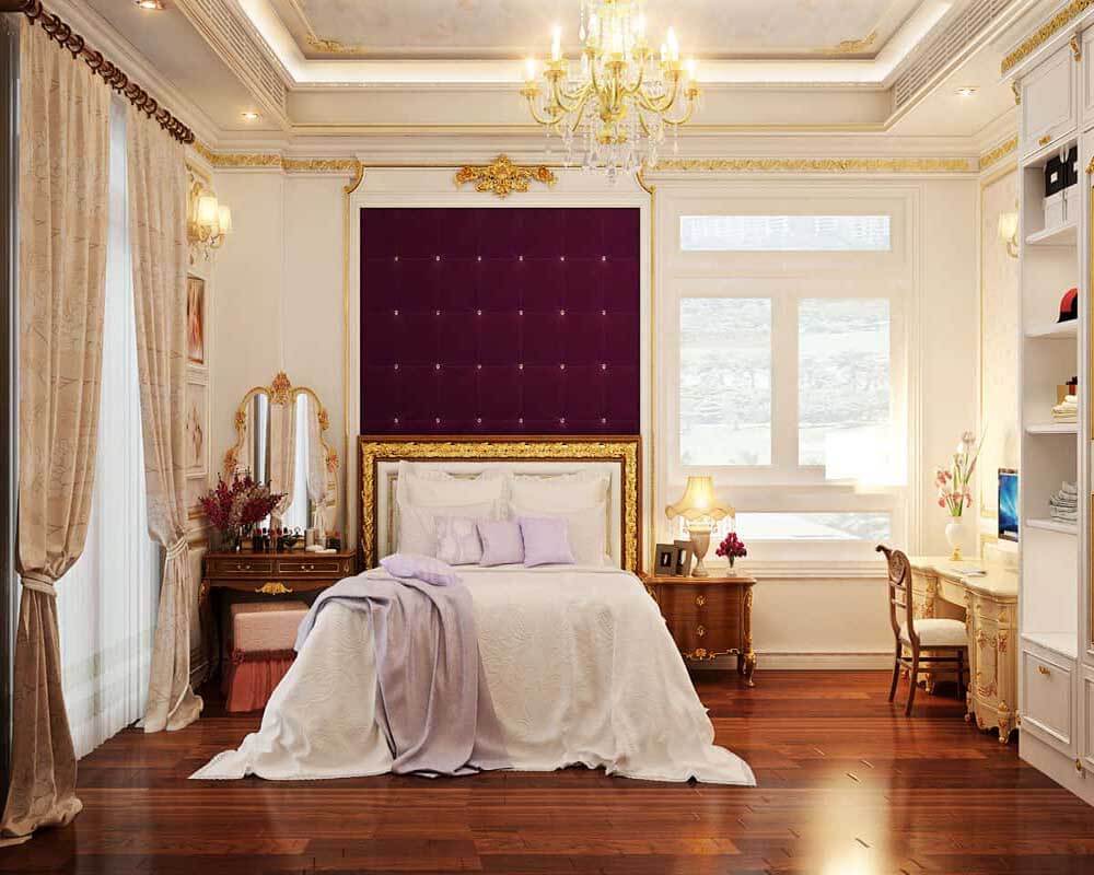 Thiết kế nội thất biệt thự pháp