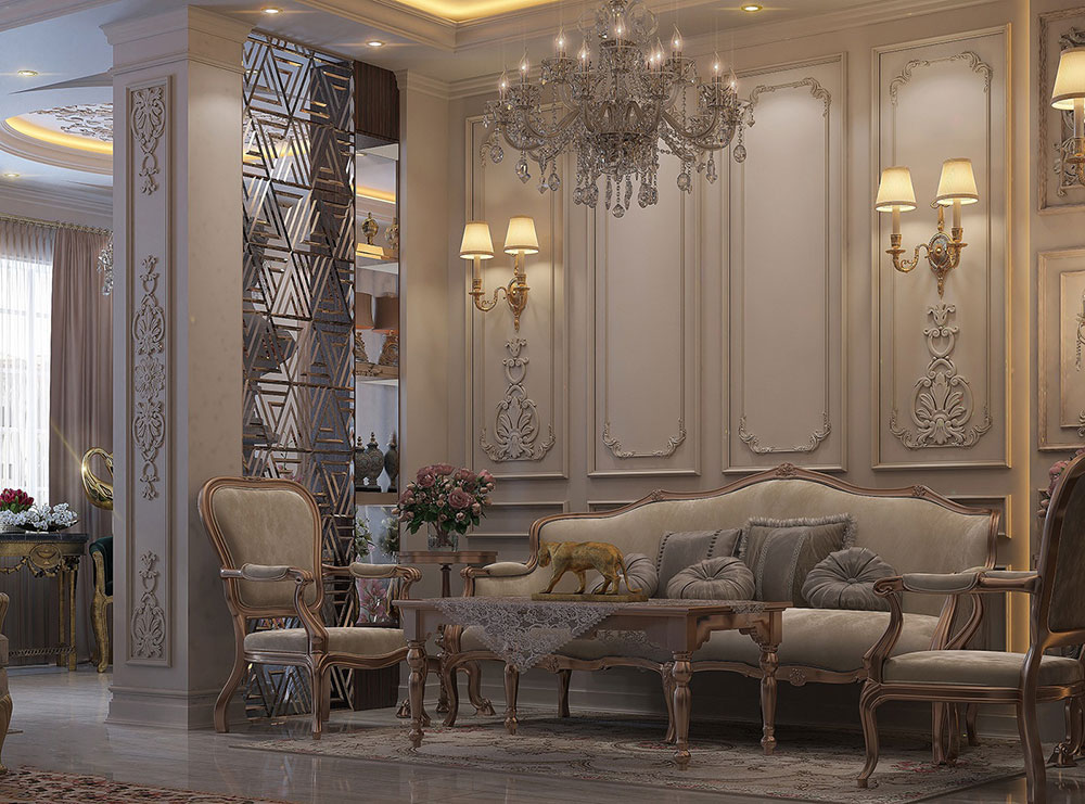 Thiết kế nội thất biệt thự Pháp