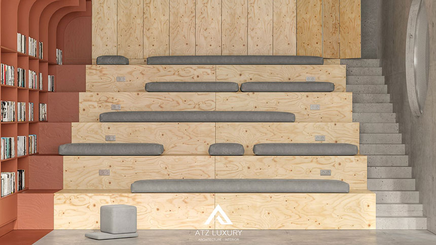 thiết kế văn phòng Coworking Space đẹp