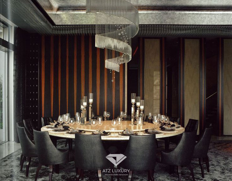 Một trong những điều mà tiêu chuẩn thiết kế phòng ăn VIP trong nhà hàng mang đến là tạo ra sự sang trọng và cao cấp