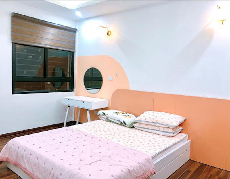 Thiết kế phòng ngủ cho các bé thiên về phong cách hiện đại, nhẹ nhàng, dễ thương