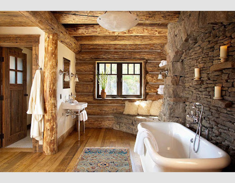 Mẫu 2: Mẫu phòng tắm phong cách Pháp cổ điển, sang trọng