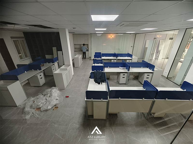 kinh nghiem thi cong noi that van phong 3