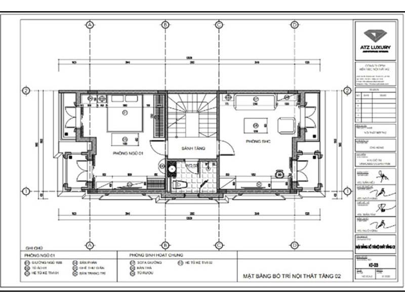 quy trinh thiet ke thi cong noi that biet thu 2