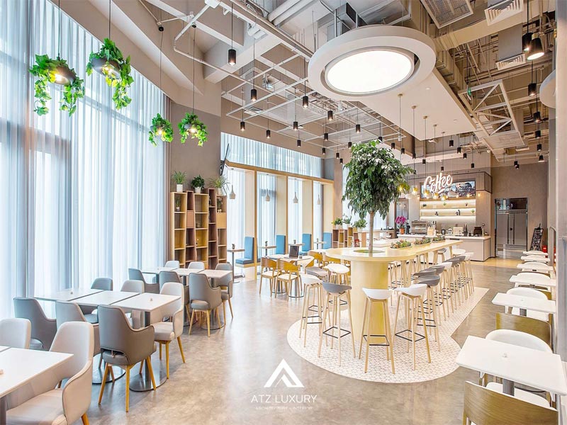 thiet ke quan cafe van phong 14