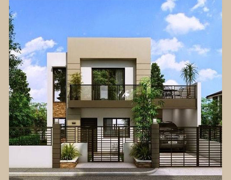 Biệt thự mini phong cách hiện đại Biệt thự mini phong cách hiện đại