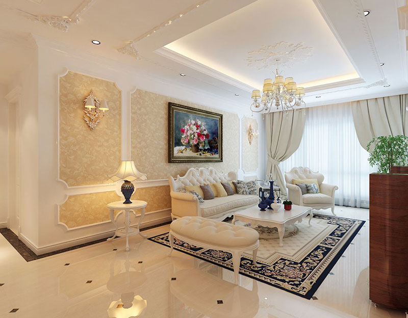 Họa tiết trang trí trong thiết kế nội thất biệt thự tân cổ điển Họa tiết trang trí trong thiết kế nội thất biệt thự tân cổ điển