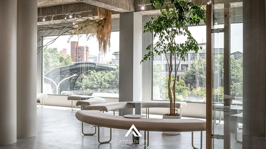 mẫu thiết kế quán cafe 10m