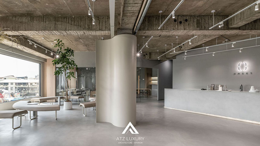 mẫu thiết kế quán cafe 10m