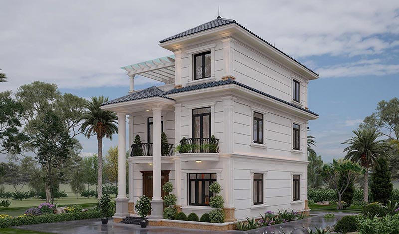 Nha dep 2 tang mai nhat tai hai duong atz luxury