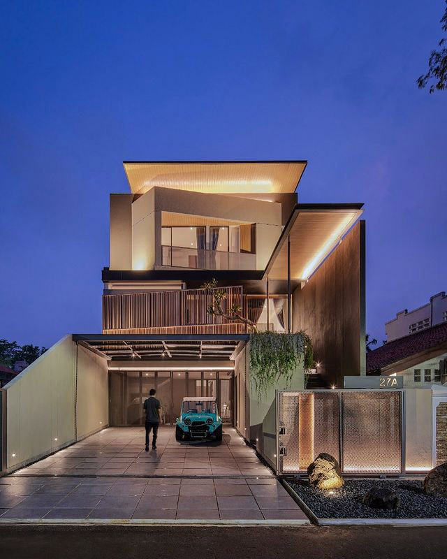 Top 30+ mẫu thiết kế nhà có gara ô tô hiện đại 2023 - Kiến Thiết Việt