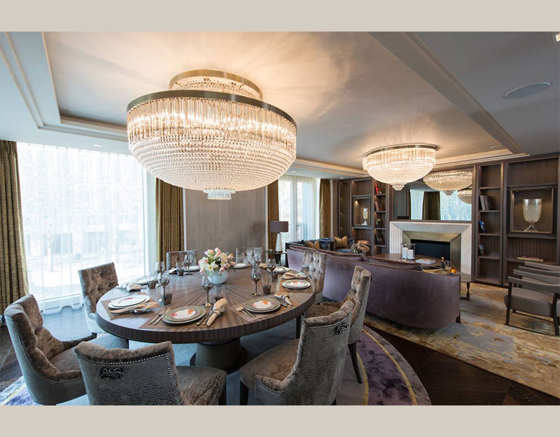 Thiết kế nội thất phong cách Luxury là sự phát triển của phong cách cổ điển 