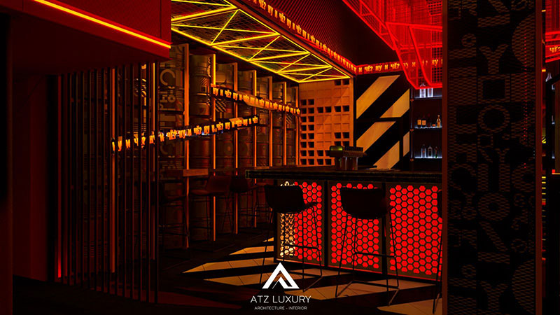 mẫu thiết kế quán bar mini đẹp