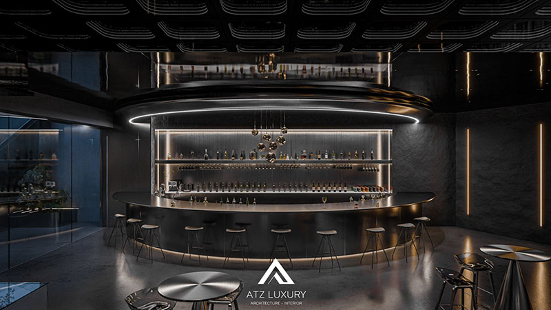 thiết kế bar club đẹp hiện đại
