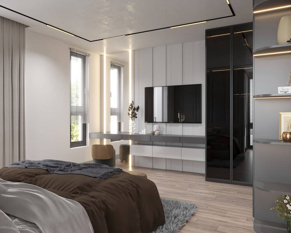 Thiết kế nội thất biệt thự đơn lập vinhomes green villas