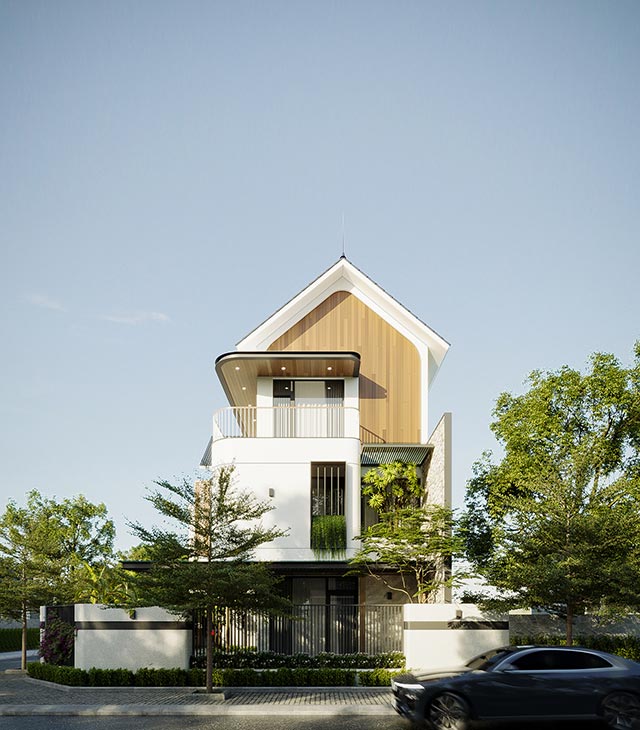 20+ Mẫu nhà 3 tầng mái Thái đẹp thiết kế ấn tượng nhất hiện nay