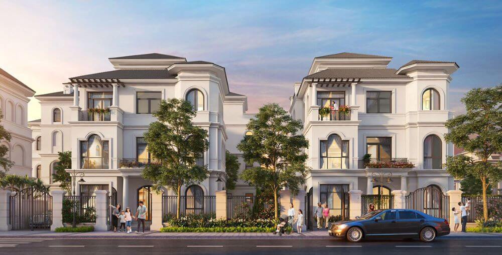 thiết kế nội thất biệt thự đơn lập vinhomes green villas