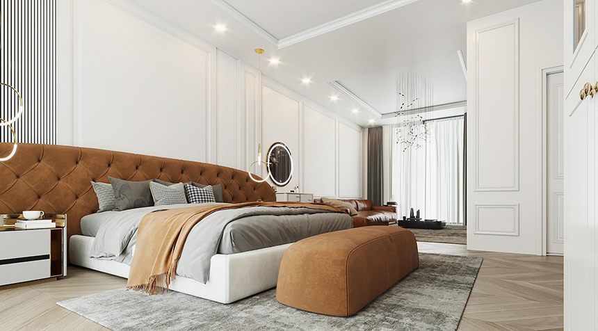 Thi công hoàn thiện nội thất chung cư cao cấp Vinhomes Green Bay