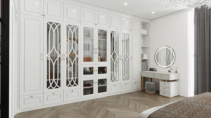 Thi công hoàn thiện nội thất chung cư cao cấp Vinhomes Green Bay