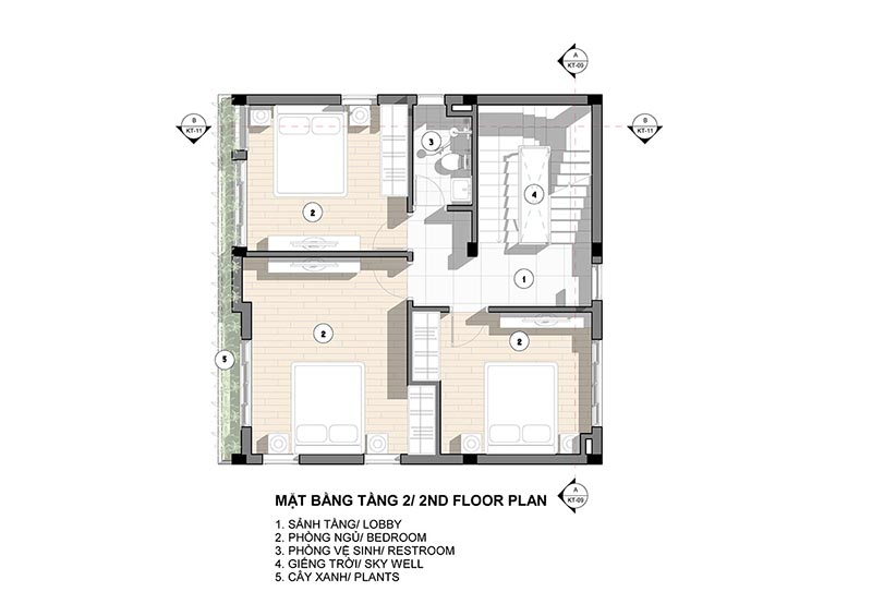 Mau thiet ke nha mat tien 8m sau 12m atz luxury