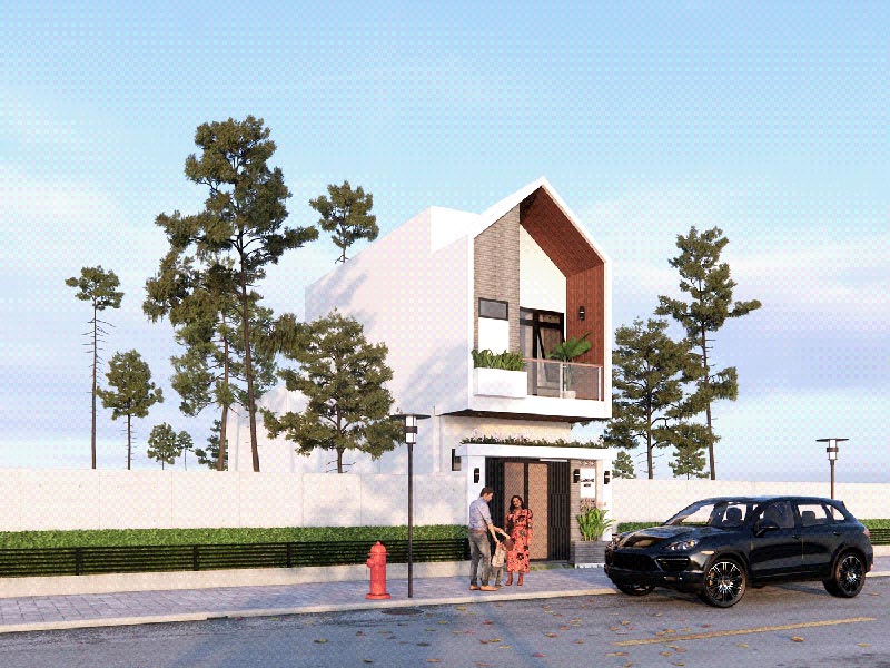 Mẫu nhà đẹp 2 tầng 1 tỷ