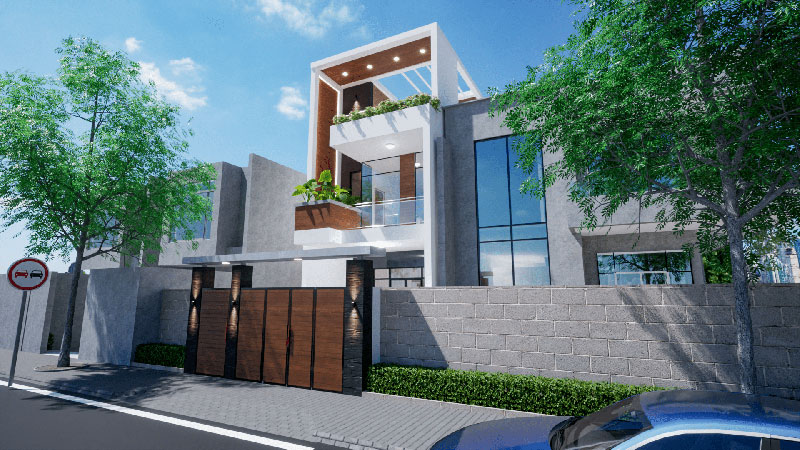mẫu nhà ống 2 tầng đẹp giá 1 tỷ