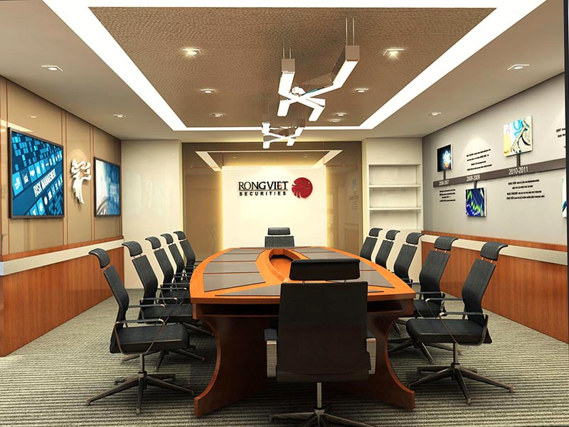 Thiet ke noi that van phong cong ty chung khoan