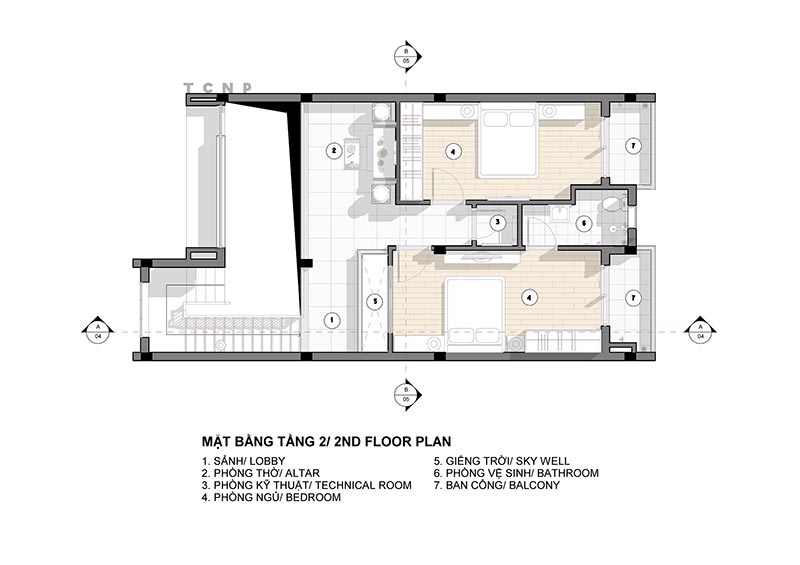 Mau nha 2 tang mat tien 8m hien dai 8x17m atz luxury
