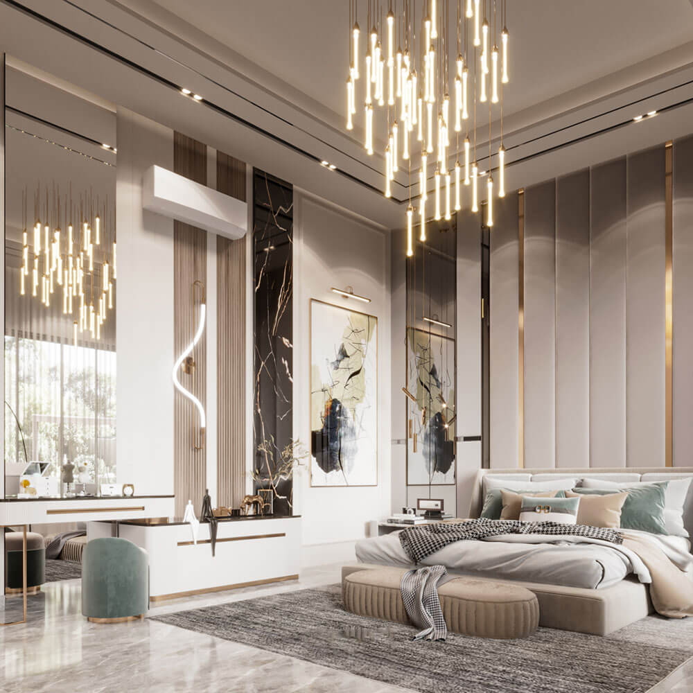 Thiết kế nội thất biệt thự 194m2 Vinhomes Green Villas