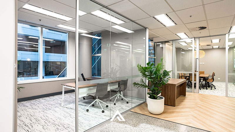 thiết kế văn phòng chứng khoán