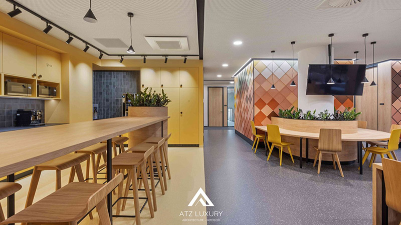 thiết kế văn phòng công ty chứng khoán