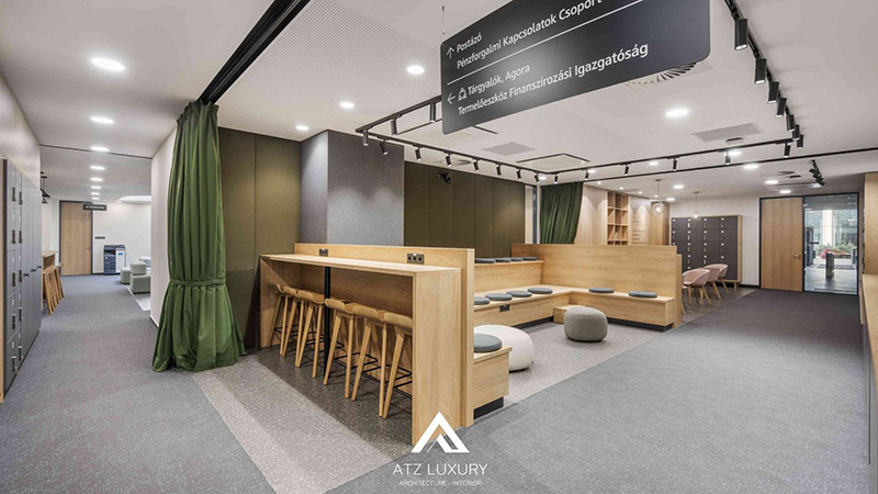 thiết kế văn phòng công ty chứng khoán