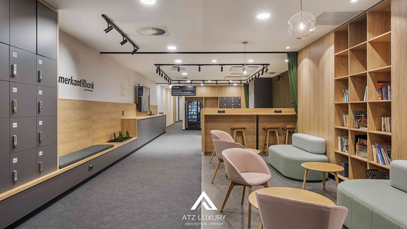 thiết kế văn phòng công ty chứng khoán