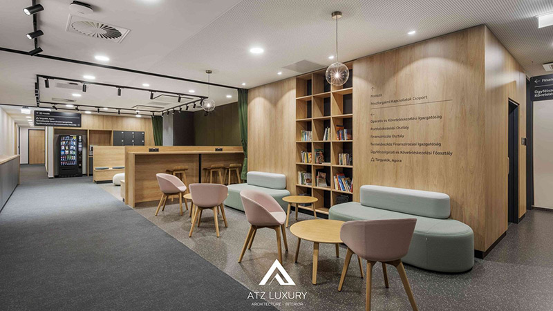 thiết kế văn phòng công ty chứng khoán